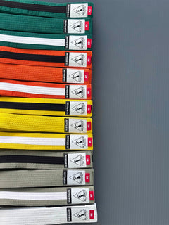 Braus Fight Alliance Belt Faixas Infantil Coloridas Branco Cinza Cinza/Branco Cinza/Preto Amarelo Amarelo/Branco Amarelo/Preto Laranja Laranja/Branco Laranja/Preto Verde Verde/Branco Verde/Preto