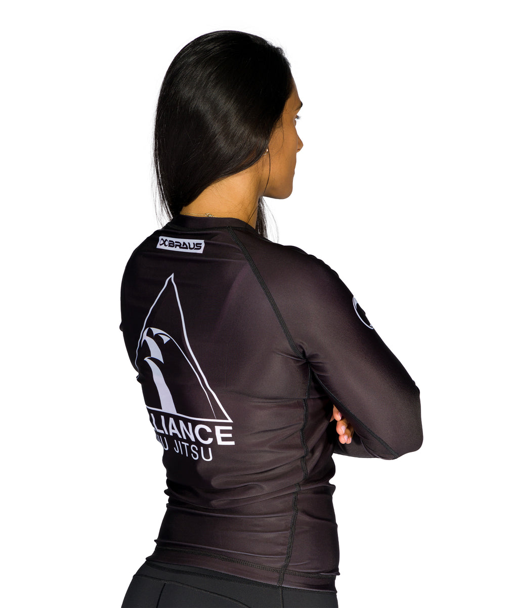 Rash Guard Alliance Manga Longa No GI Jiu Jitsu