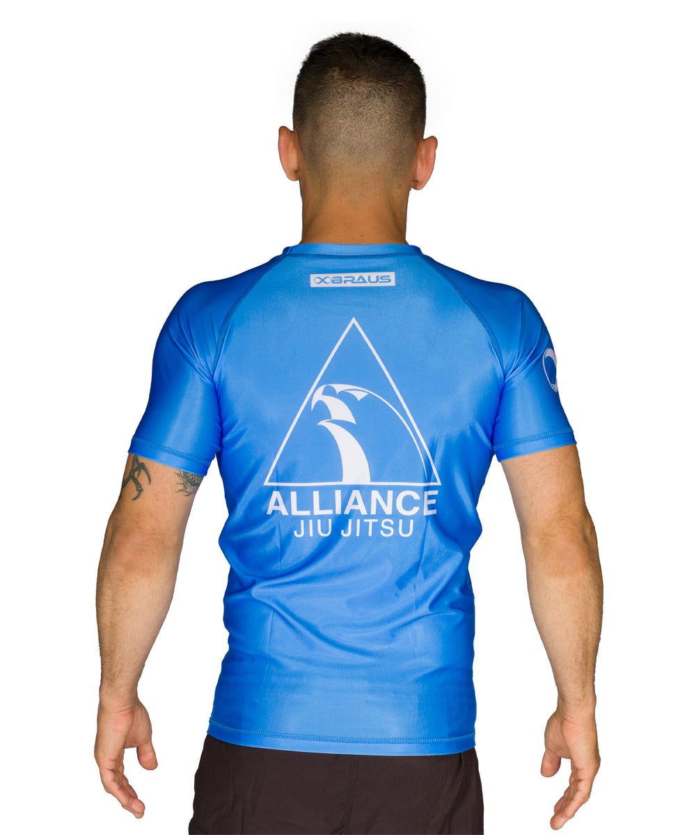 Rash Guard Alliance Manga Curta No Gi Jiu Jitsu