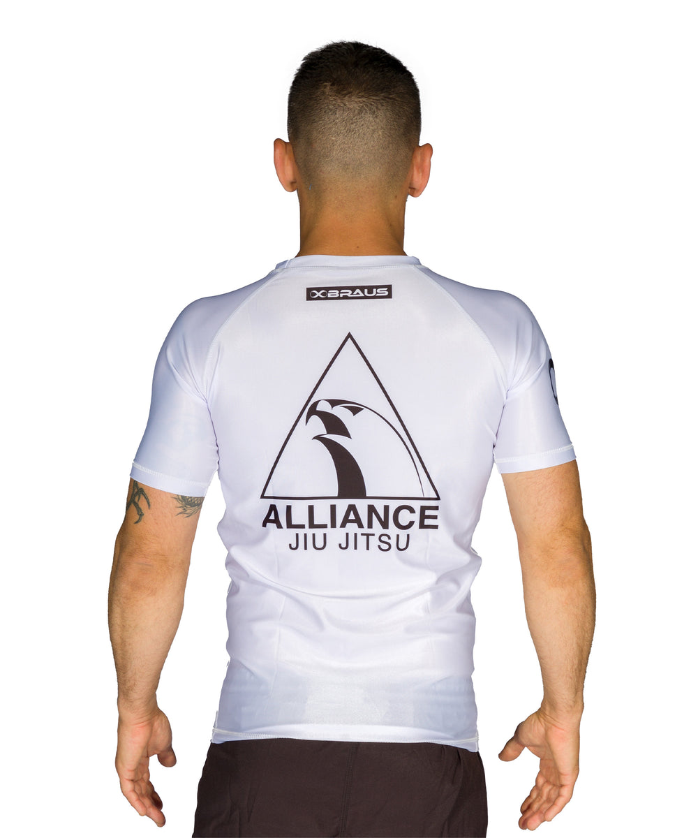 Rash Guard Alliance Manga Curta No Gi Jiu Jitsu