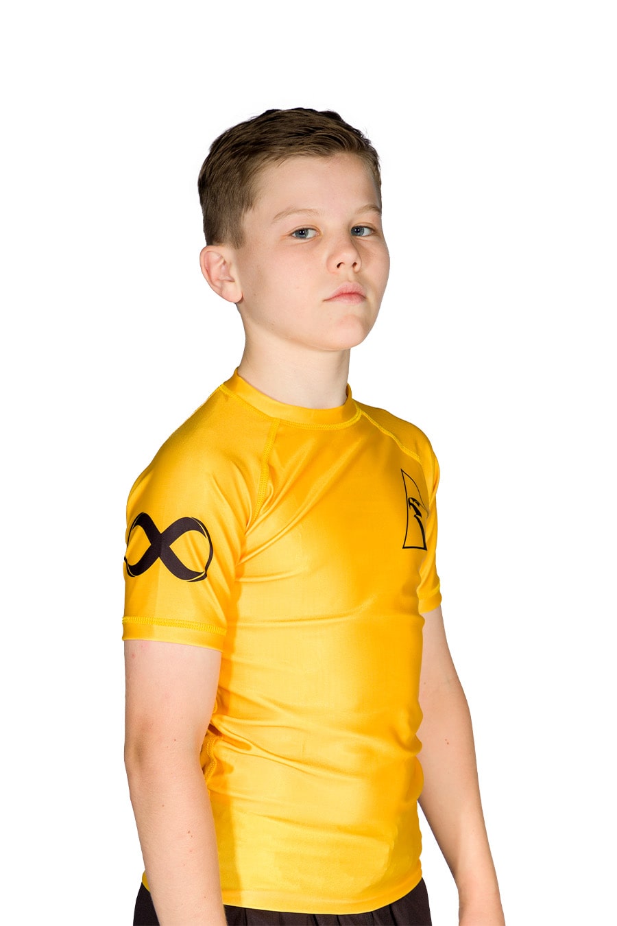 Rash Guard Infantil Alliance Manga Curta Jiu Jitsu