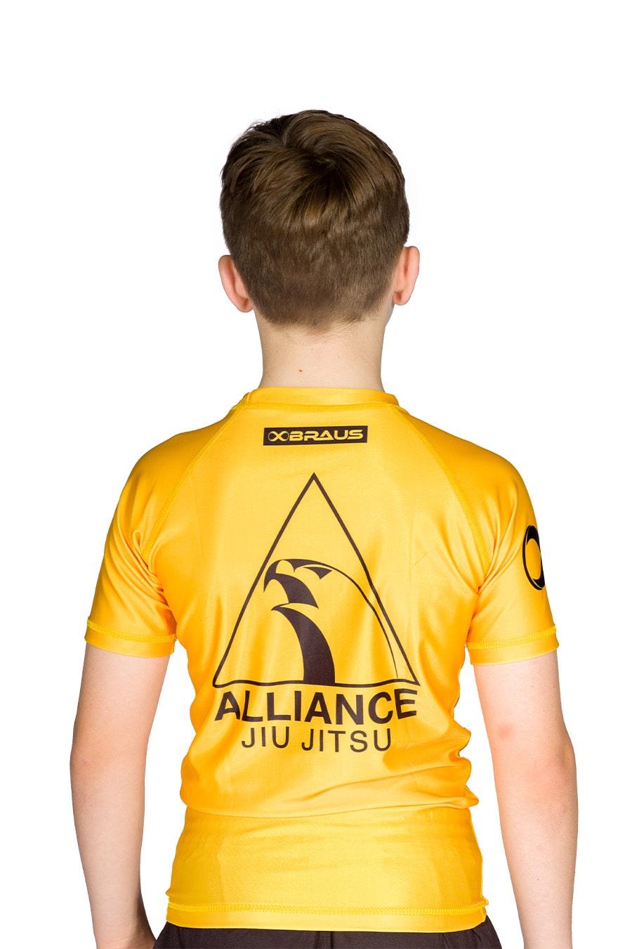 Rash Guard Infantil Alliance Manga Curta Jiu Jitsu