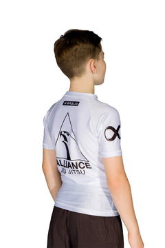 Rash Guard Infantil Alliance Manga Curta Jiu Jitsu