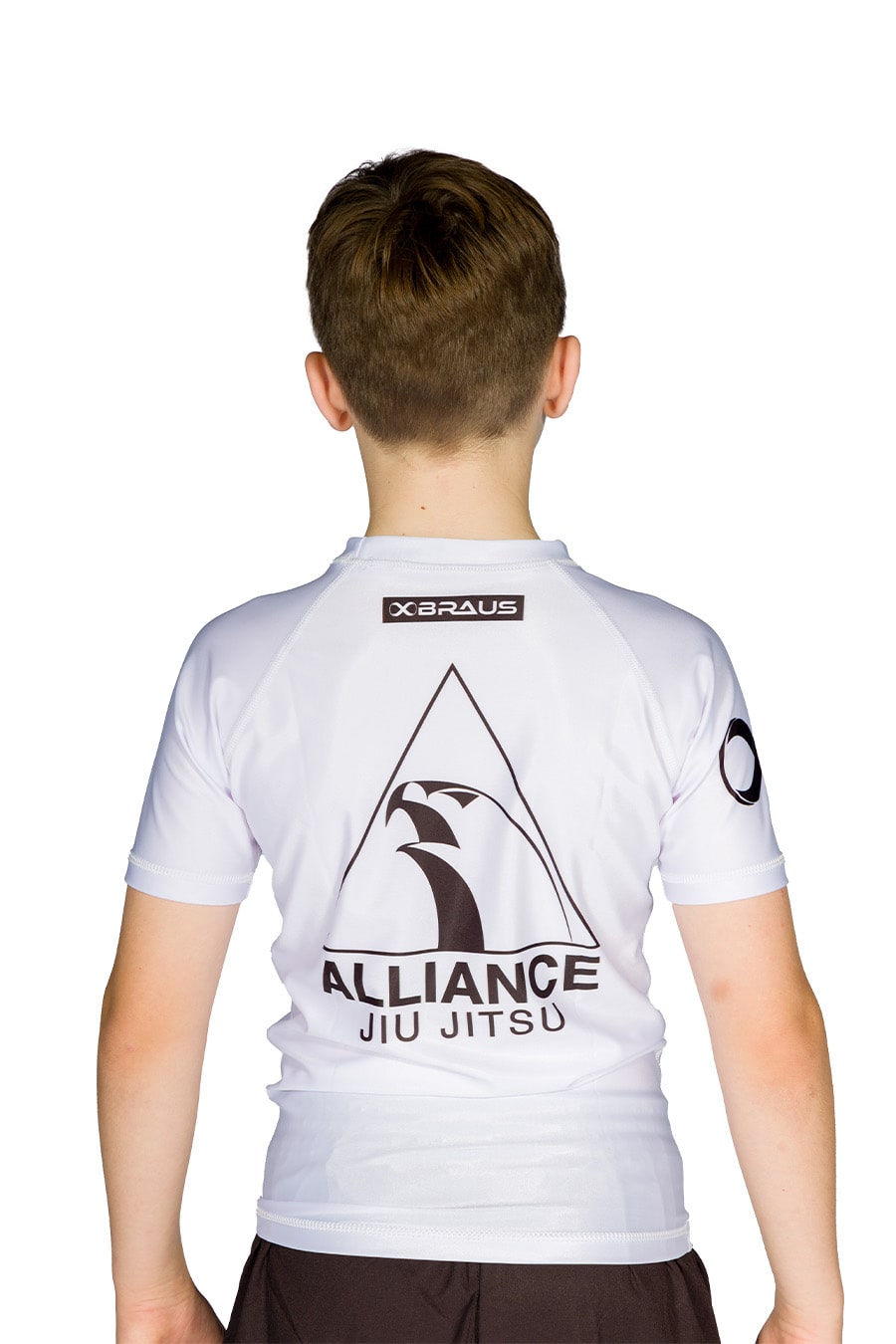 Rash Guard Infantil Alliance Manga Curta Jiu Jitsu