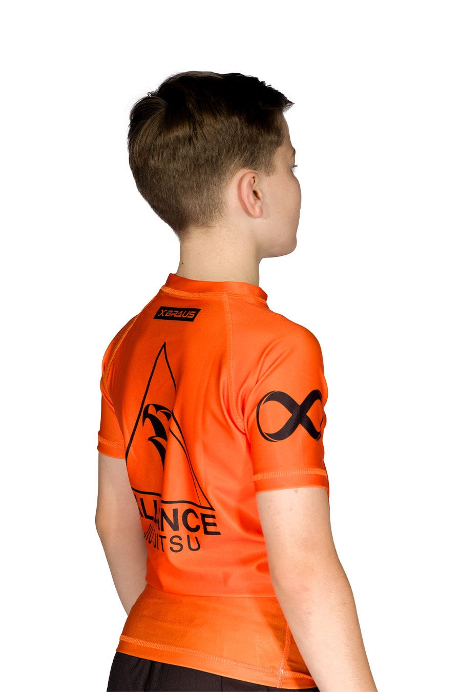 Rash Guard Infantil Alliance Manga Curta Jiu Jitsu