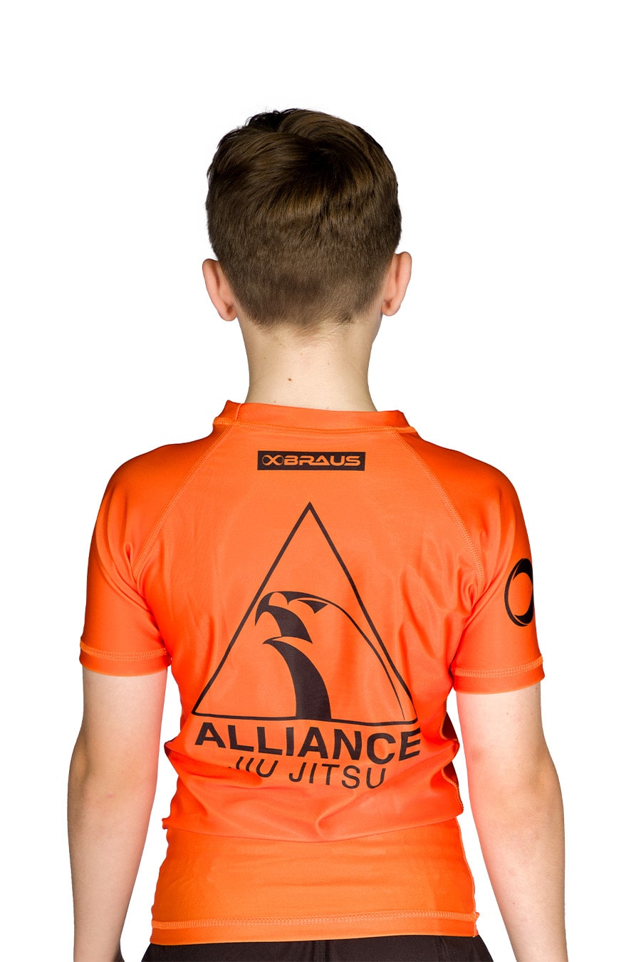 Rash Guard Infantil Alliance Manga Curta Jiu Jitsu