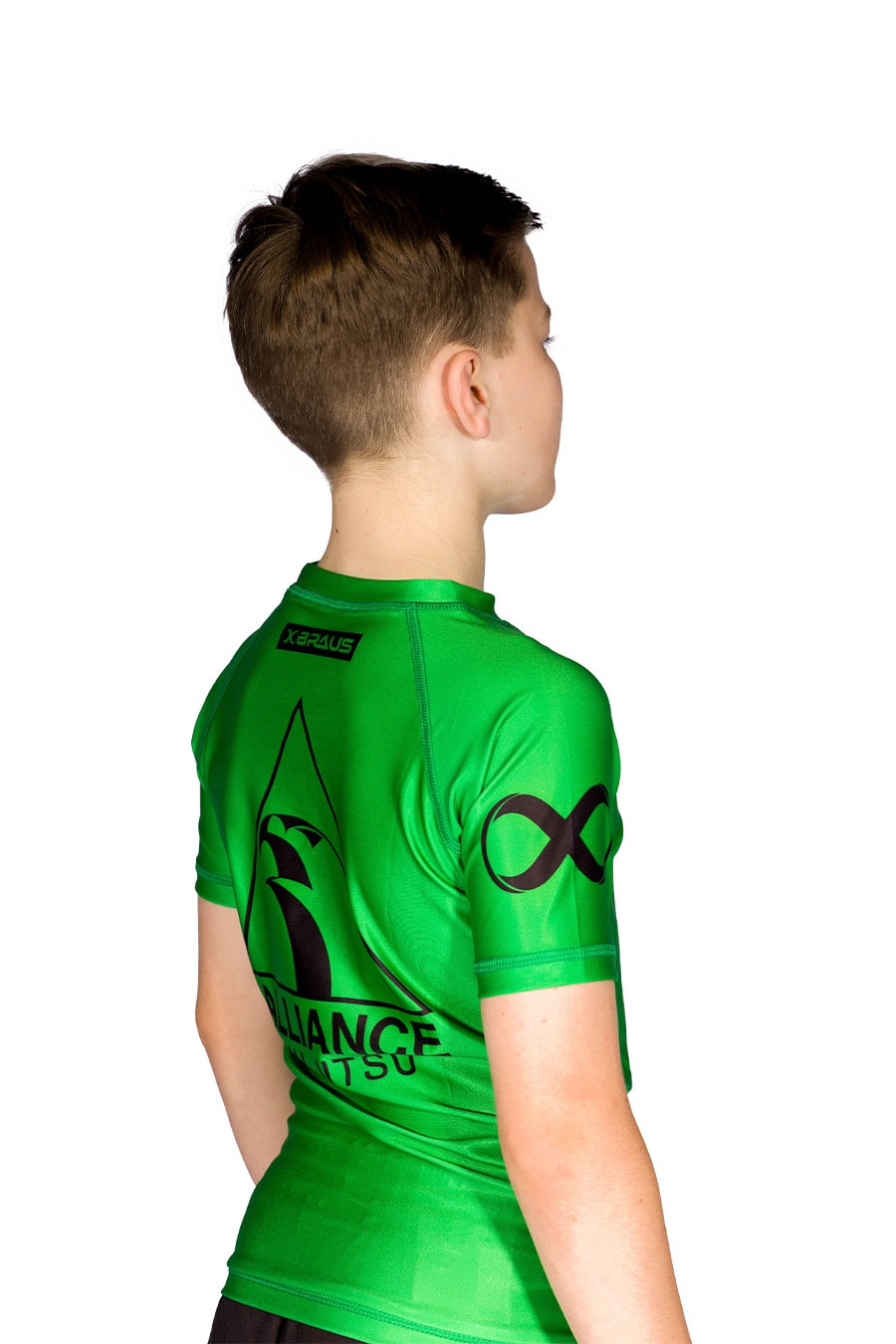 Rash Guard Infantil Alliance Manga Curta Jiu Jitsu