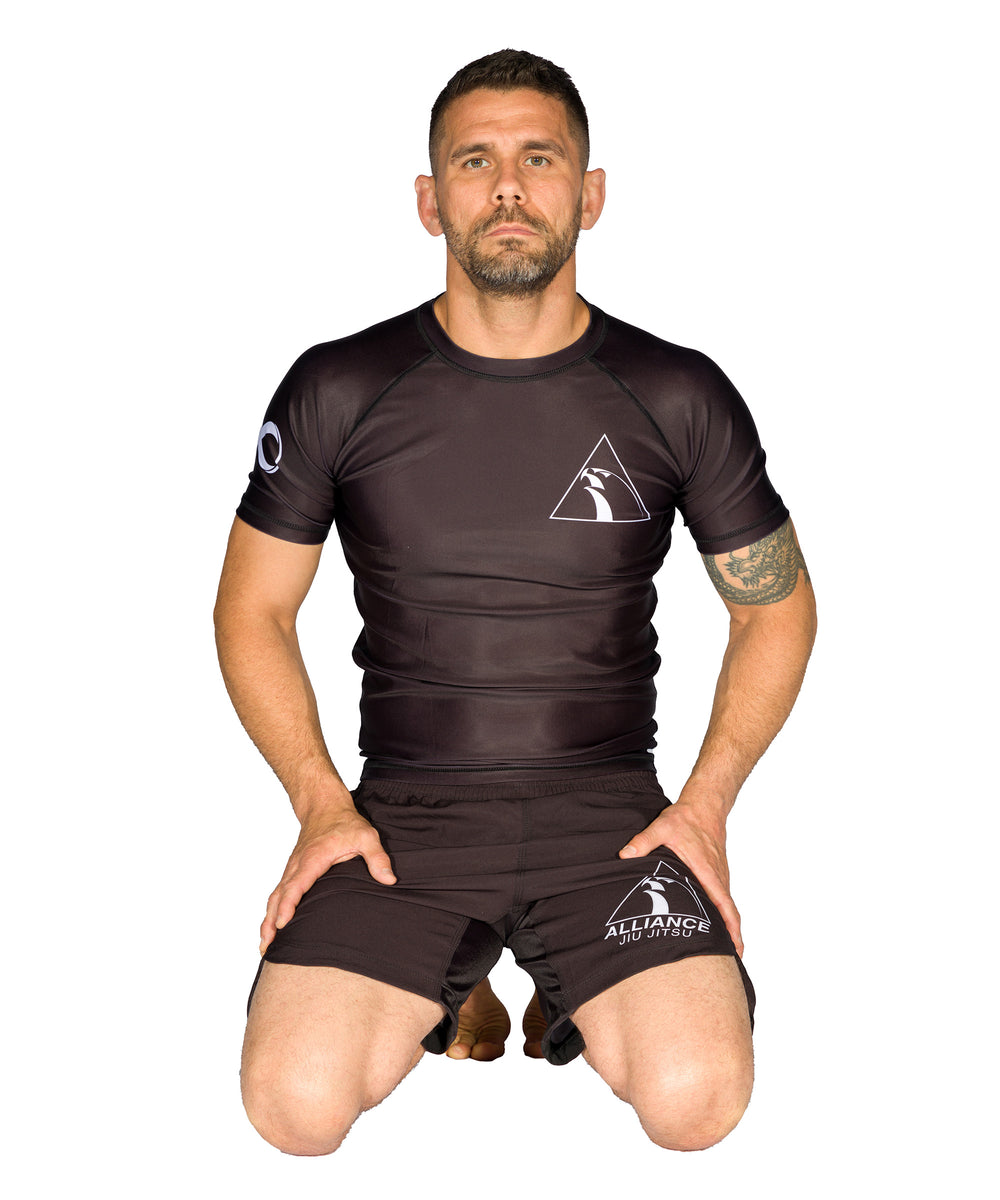 Rash Guard Alliance Manga Curta No Gi Jiu Jitsu