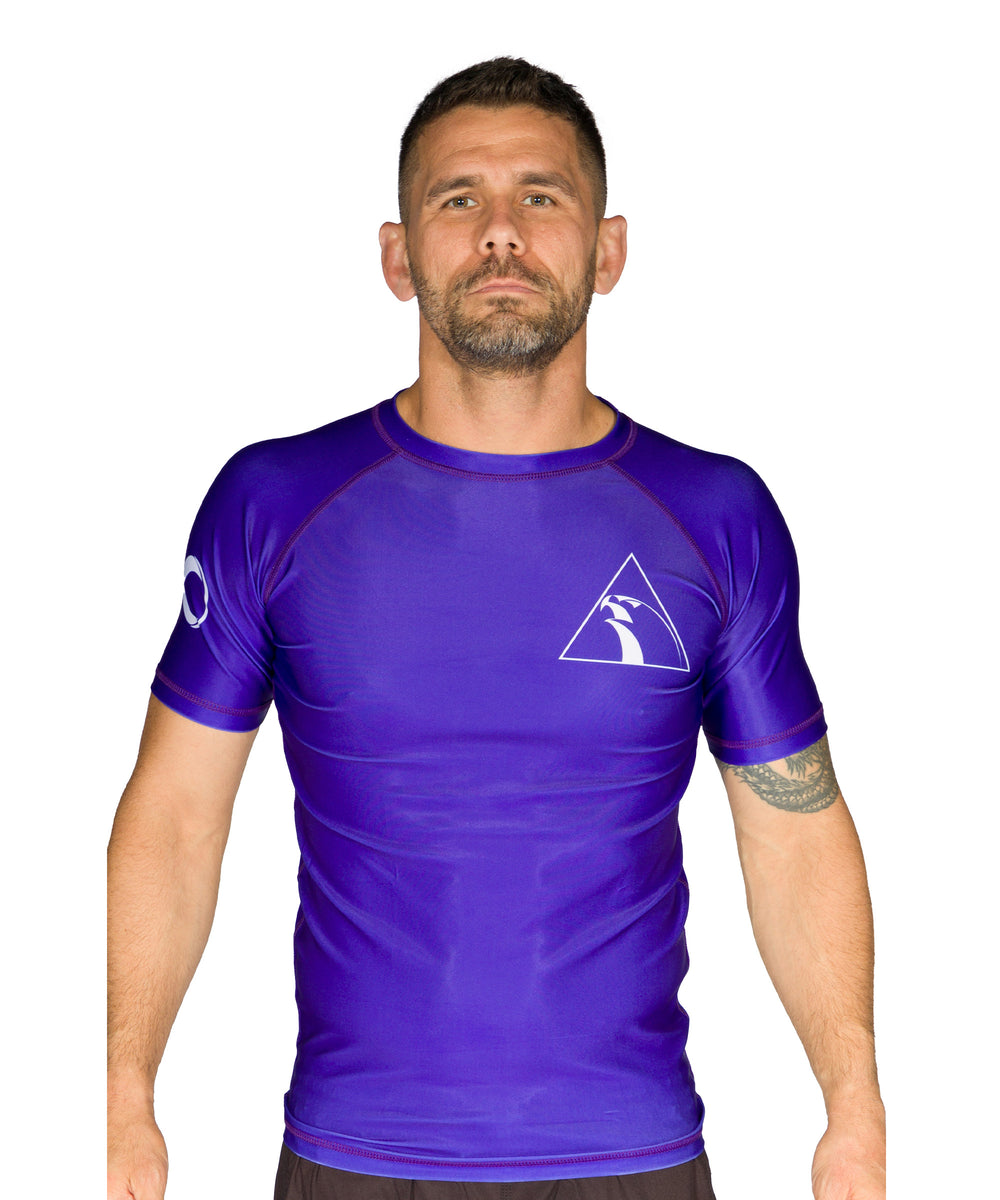 Rash Guard Alliance Manga Curta No Gi Jiu Jitsu