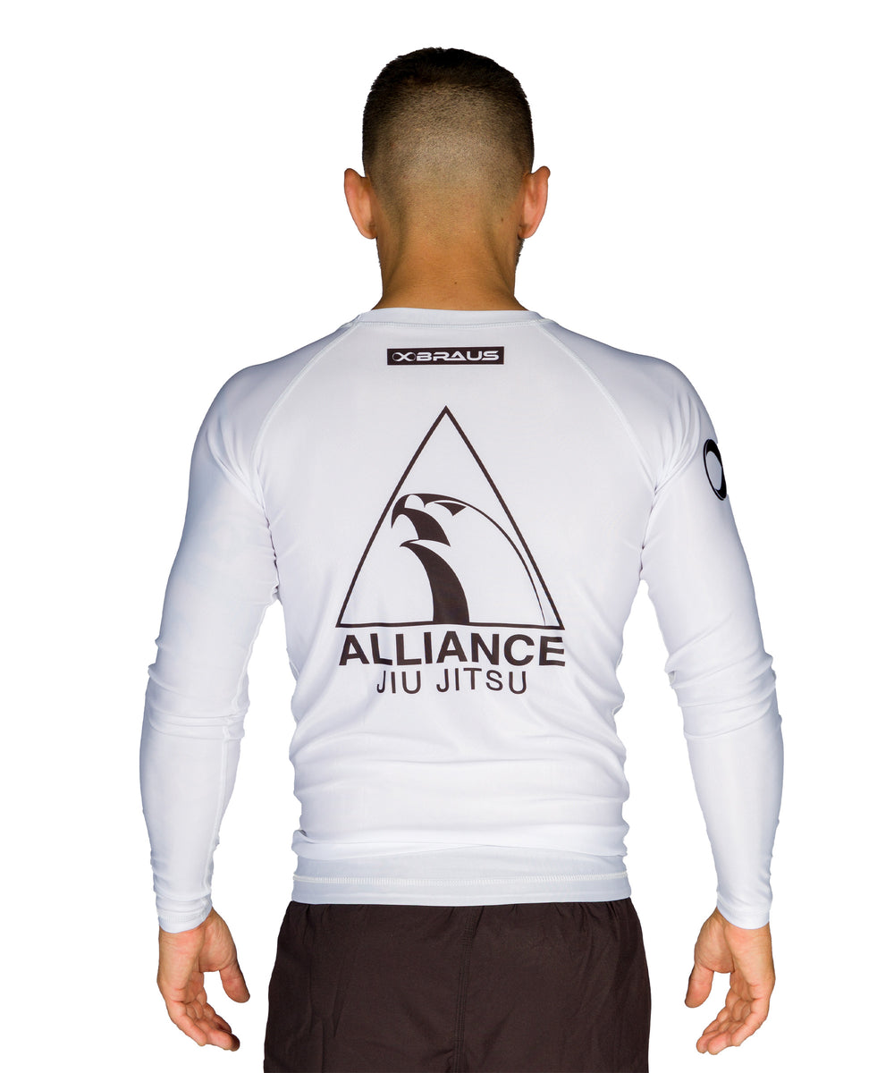 Rash Guard Alliance Manga Longa No GI Jiu Jitsu