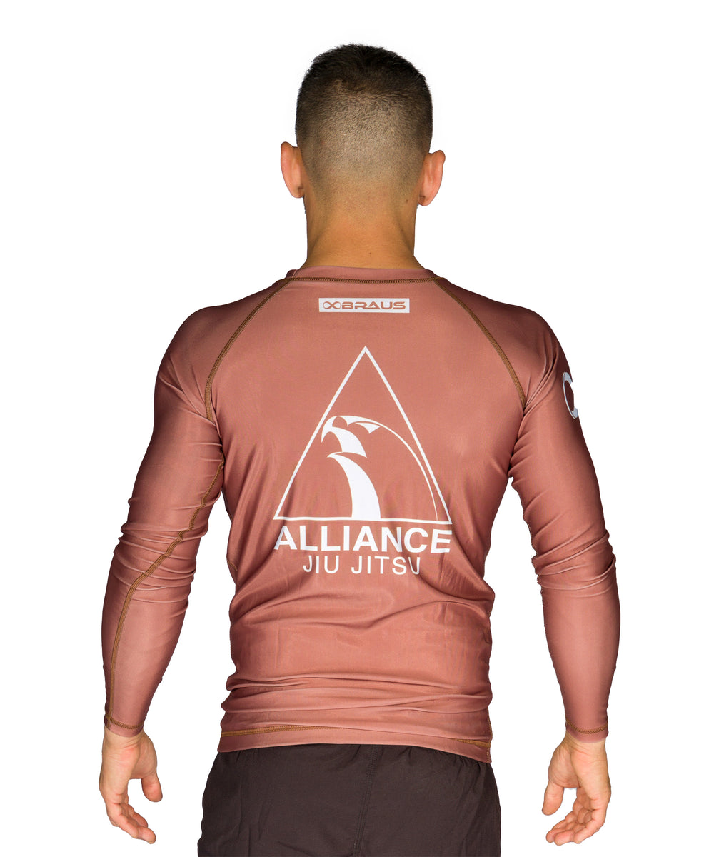 Rash Guard Alliance Manga Longa No GI Jiu Jitsu