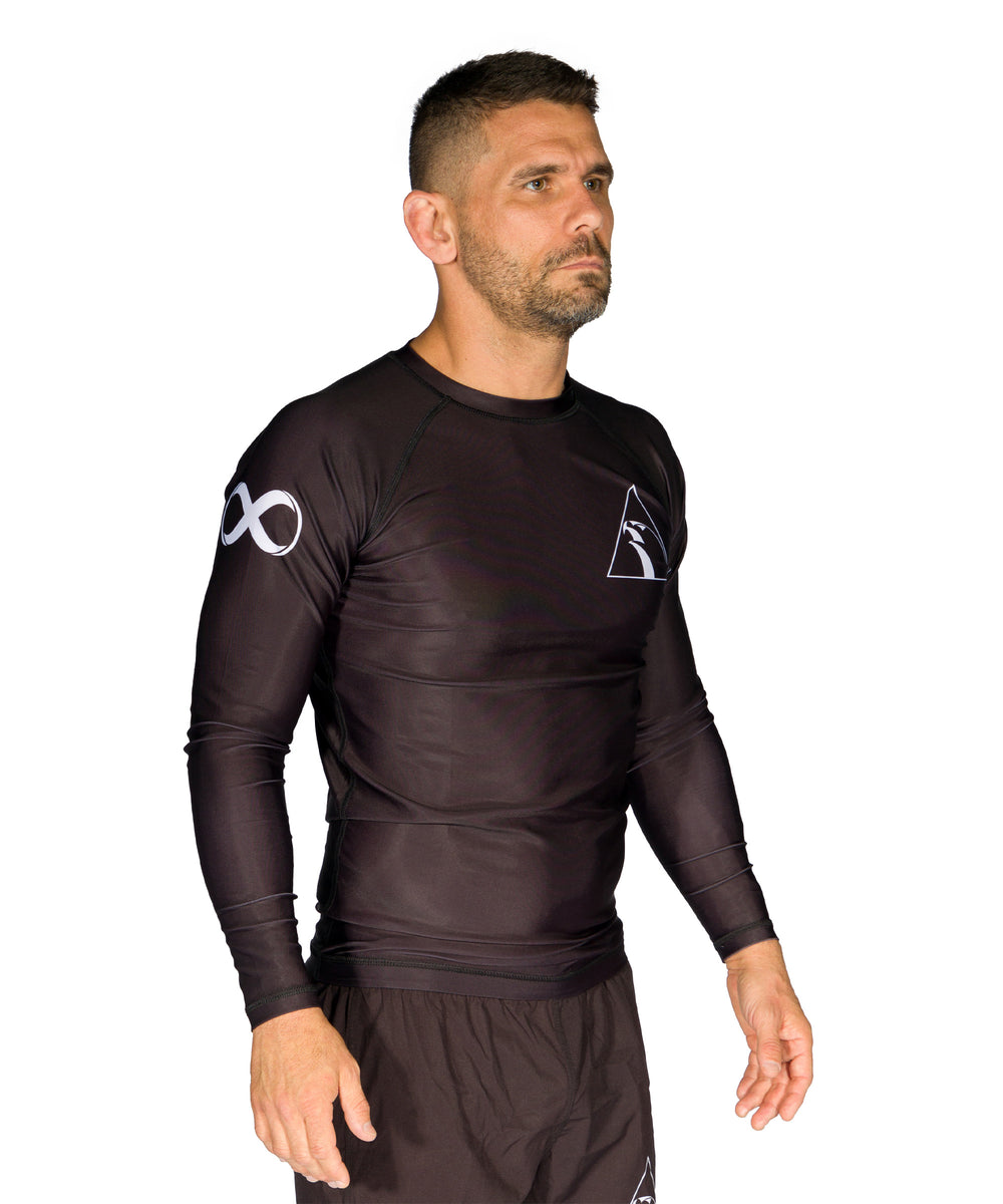 Rash Guard Alliance Manga Longa No GI Jiu Jitsu