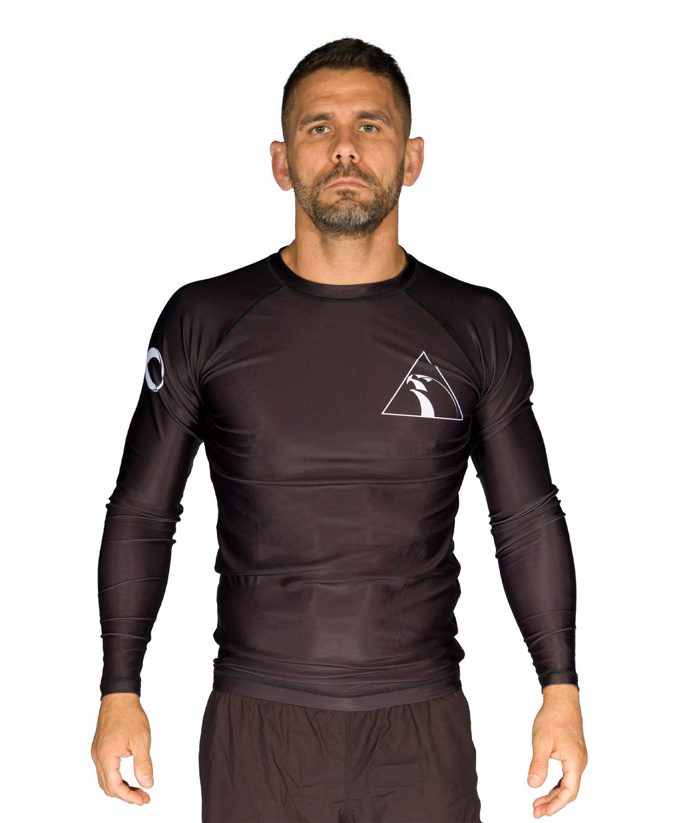 Rash Guard Alliance Manga Longa No GI Jiu Jitsu