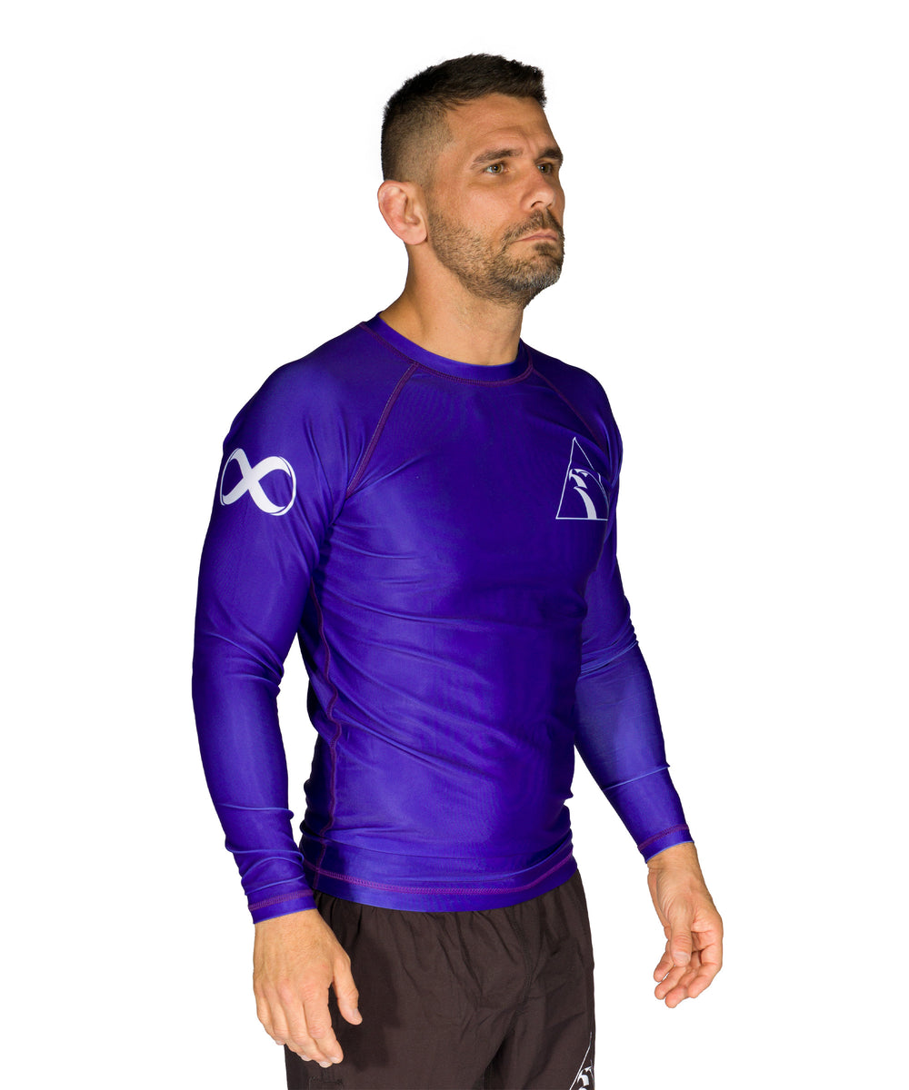 Rash Guard Alliance Manga Longa No GI Jiu Jitsu